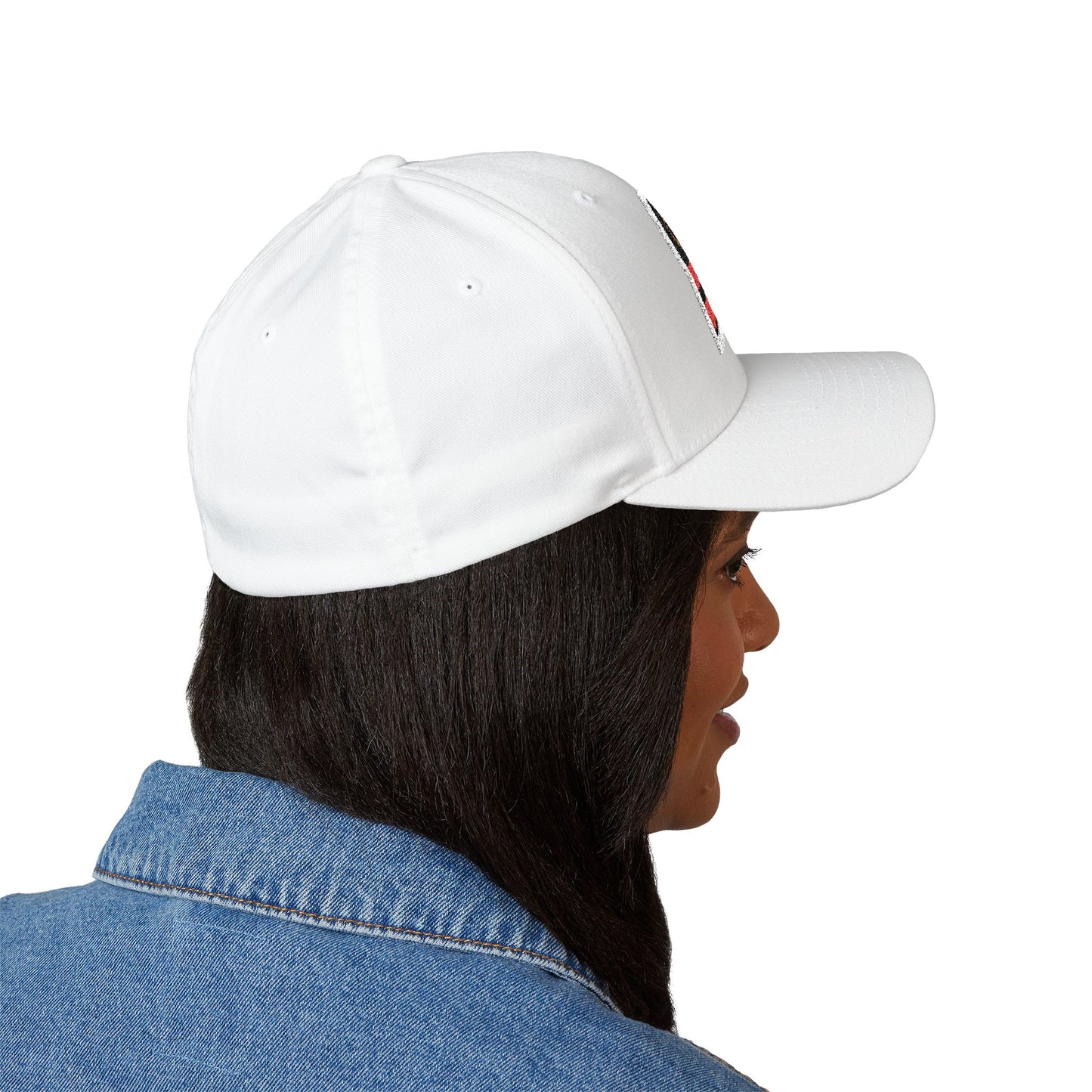 Embroidered Cap with Black Moderate Party Flag