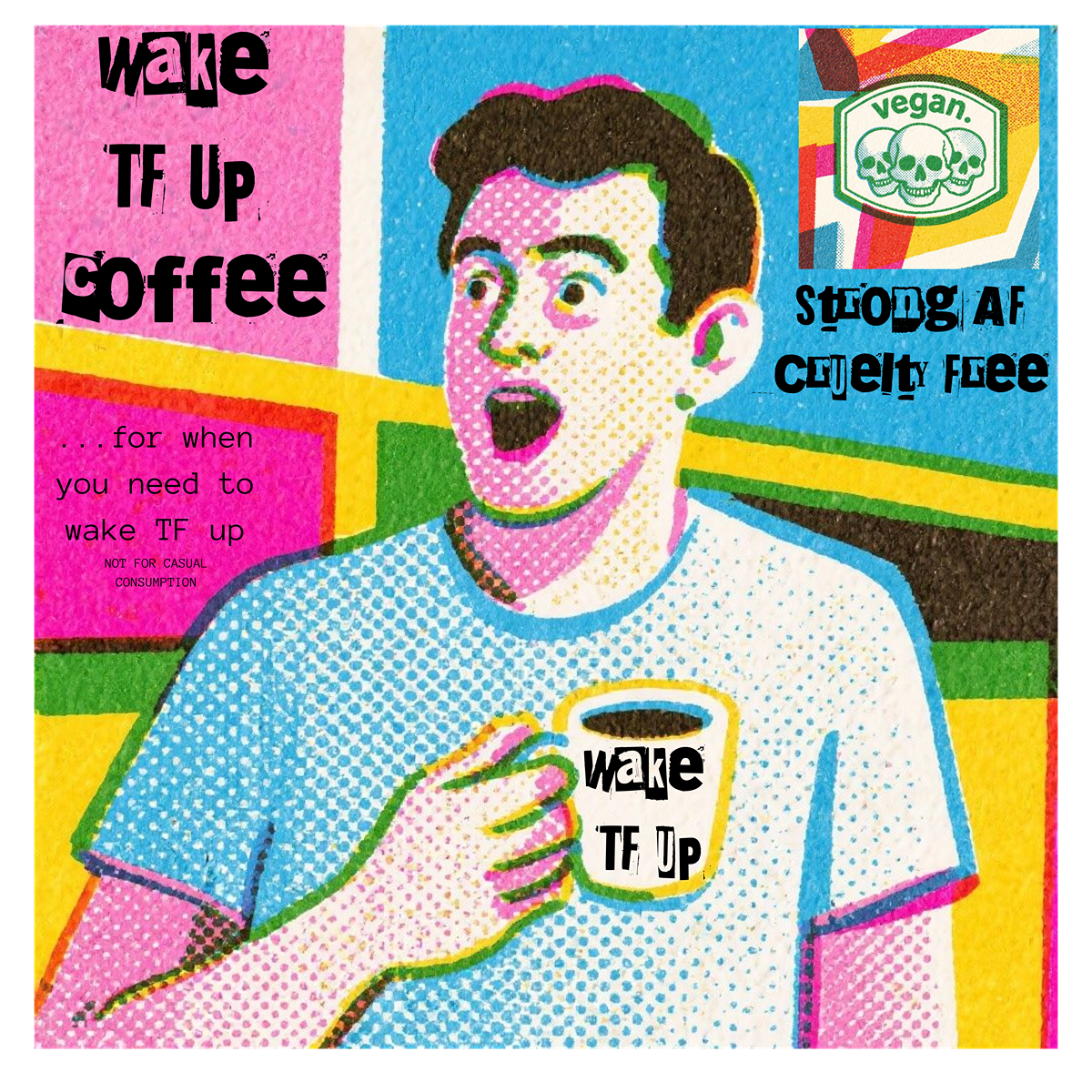 Wake TF Up Coffee (5 x $30 subscription)